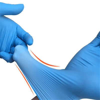 Nitrile Gloves Food Grade Powder Free Examination Certificate Non Medical En455 Non Sterile Powder_Free_Nitrile_Gloves