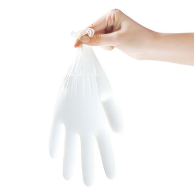 Waterproof Disposable Medical PVC Gloves , FDA Vinyl Powder Free Medical Gloves