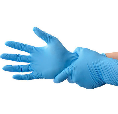 510K CE  comfortable safety Disposable Nitrile Gloves Non-sterile Anti Virus Anti Bacterial powder free Latex Free