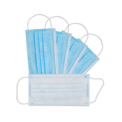 BFE 98% Disposable Medical Face Mask , 3 Ply Disposable Face Mask