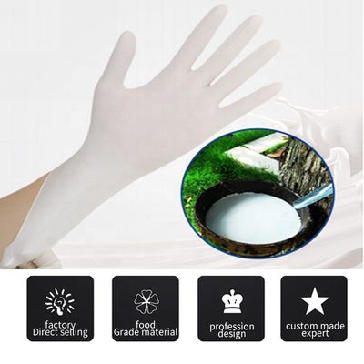 ISO13485 Safety Disposable Latex Examination Gloves