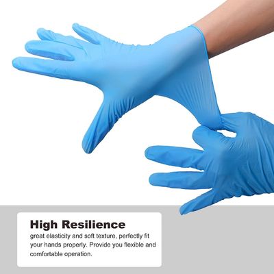 3.5Mil Powder Free Protective Nitrile Examination Gloves Non Allergenic