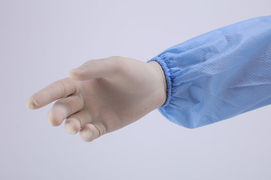 Hospital Disposable Medical Latex Gloves , Powder Free Disposable Latex Gloves